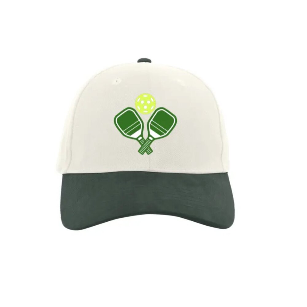 Pickleball Hat Embroidered Paddle